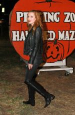 BELLA THORNE at Pumpkin Patch in Los Angeles