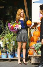 BELLA THORNE Out Shopping in New York 2110