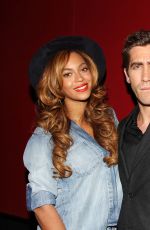 BEYONCE at Nightcrawler Premiere in New York