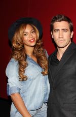 BEYONCE at Nightcrawler Premiere in New York