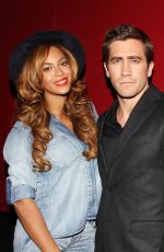 BEYONCE at Nightcrawler Premiere in New York