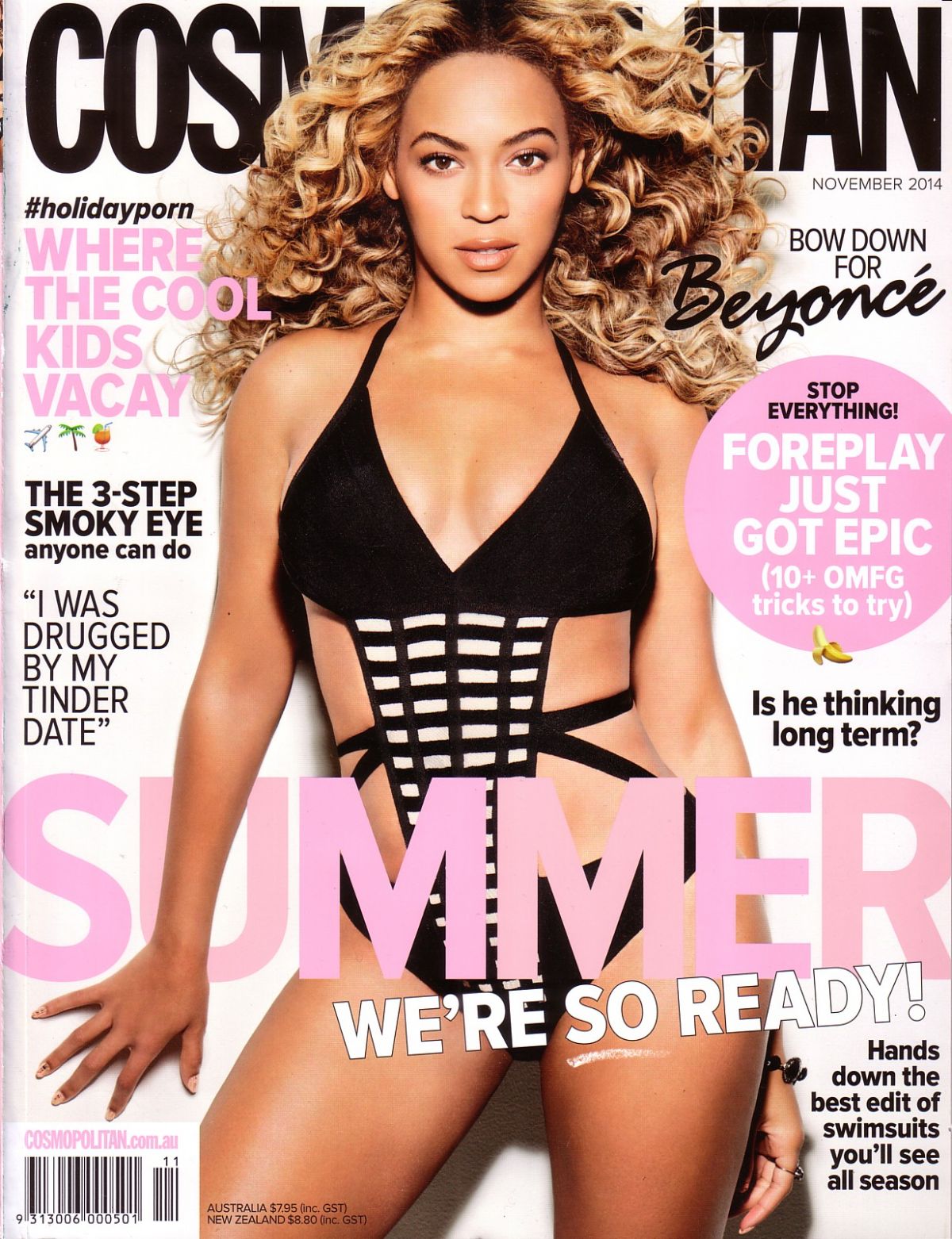 BEYONCE in Cosmopolitan Magazine, Australia November 2014 Issue BEYONCE in Cosmopolitan Magazine, Australia November 2014 Issue