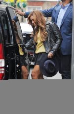 BEYONCE Leaves BHS Headquarters in London