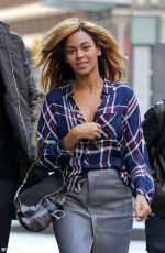 BEYONCE Out and About in New York 3010