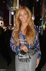 BEYONCE Out and About in New York 3010