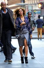 BEYONCE Out and About in New York 3010