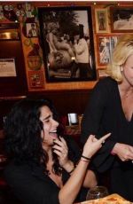 BRITNEY SPEARS and Her Dancers Dining at Buca Di Beppo in Las Vegas
