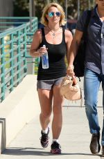 BRITNEY SPEARS Leaves a Gym in Westlake Village 0110