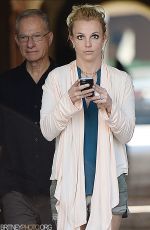 BRITNEY SPEARS Leaves a Nail Salon in Los Angeles 2210