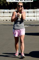 BRITNEY SPEARS Leaves a Starbucks in Thousand Oaks