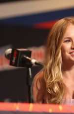 BRITT ROBERTSON at Comic-con 2014 in New York