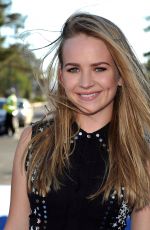 BRITT ROBERTSON at Professional Bull Riders World Finals in Las Vegas