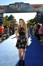 BRITT ROBERTSON at Professional Bull Riders World Finals in Las Vegas
