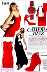 CAMERON DIAZ in Marie Claire Magazine, November 2014 Issue