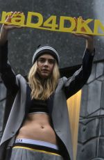 CARA DELEVINGNE at Cara D for DKNY Capsule Collection Launch at Bloomingdale
