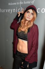 CARA DELEVINGNE at DKNY Promotion at Harrods in London