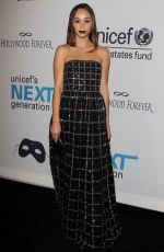 CARA SANTANA at Unicef’s Next Generation’s Masquerade Ball in Los Angeles