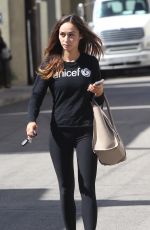 CARA SANTANA in Tights Out in Los Angeles