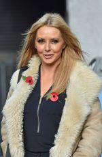 CAROL VORDERMAN Leaves ITV Studios in London 2710
