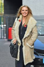 CAROL VORDERMAN Leaves ITV Studios in London 2710
