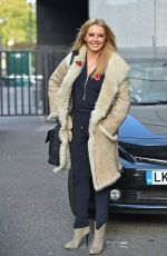CAROL VORDERMAN Leaves ITV Studios in London 2710