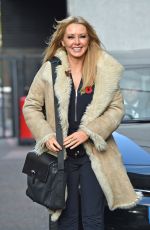 CAROL VORDERMAN Leaves ITV Studios in London 2710