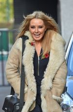 CAROL VORDERMAN Leaves ITV Studios in London 2710