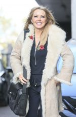 CAROL VORDERMAN Leaves ITV Studios in London 2710