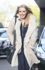 CAROL VORDERMAN Leaves ITV Studios in London 2710