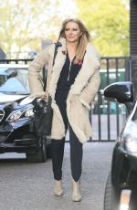 CAROL VORDERMAN Leaves ITV Studios in London 2710