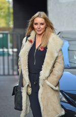CAROL VORDERMAN Leaves ITV Studios in London 2710