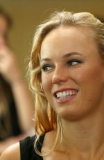 CAROLINE WOZNIACKI at BNP Paribas WTA Finals: Previews in Singapore