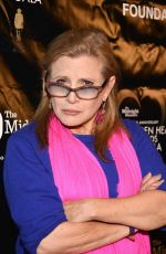 CARRIE FISHER at Midnight Mission 100th Anniversary Gala and Golden Heart Awards