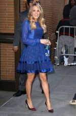 CARRIE UNDERWOOD Leaves The View in New York
