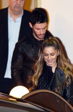 CHERYL COLE Leaves X Factor Studios in London