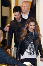 CHERYL COLE Leaves X Factor Studios in London