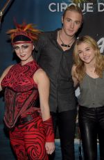 CHLOE MORETZ at Cirque Du Soleil Amaluna Premiere Night in Atlanta