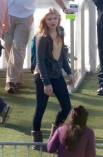 CHLOE MORETZ on the 5th Wave Set in Atlanta 2610