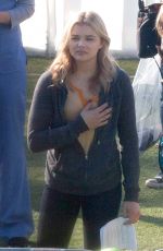 CHLOE MORETZ on the 5th Wave Set in Atlanta 2610