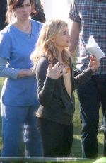 CHLOE MORETZ on the 5th Wave Set in Atlanta 2610