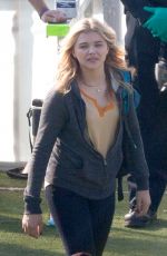 CHLOE MORETZ on the 5th Wave Set in Atlanta 2610