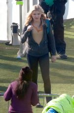 CHLOE MORETZ on the 5th Wave Set in Atlanta 2610