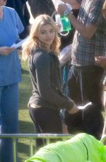 CHLOE MORETZ on the 5th Wave Set in Atlanta 2610
