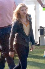 CHLOE MORETZ on the 5th Wave Set in Atlanta 2610