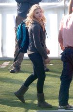 CHLOE MORETZ on the 5th Wave Set in Atlanta 2610