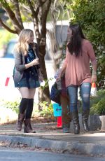 CHLOE MORETZ on the Set of 5th Wave in Atlanta