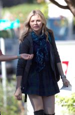 CHLOE MORETZ on the Set of 5th Wave in Atlanta