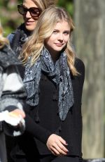 CHLOE MORETZ on the Set of the 5th Wave in Atlanta 2910