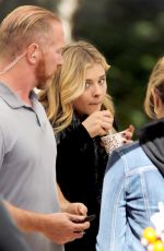 CHLOE MORETZ on the Set of the 5th Wave in Atlanta 2910