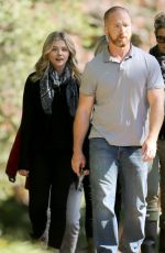 CHLOE MORETZ on the Set of the 5th Wave in Atlanta 2910